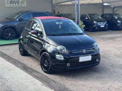Usata Fiat 500C Lounge 69 CV (50 kW) 2018 Nero Cabrio