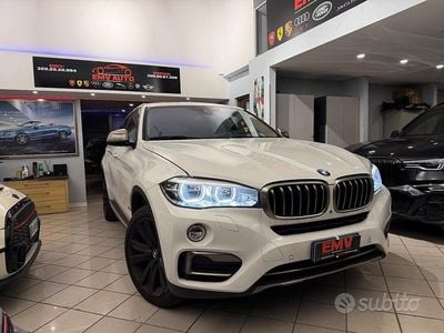 Usata BMW X6 Sport Line 249 CV (183 kW) 2017 Bianco SUV