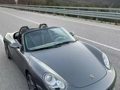 Usata Porsche Boxster 256 CV (188 kW) 2009 Grigio Cabrio