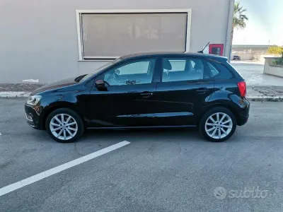 Usata VW Polo Highline 105 CV (77 kW) 2014 Nero Berlina