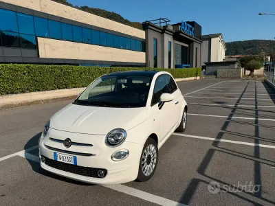 Usata Fiat 500 Lounge 69 CV (50 kW) 2019 Bianco Utilitaria