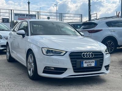 Usata Audi A3 Ambition 125 CV (91 kW) 2015 Bianco Berlina