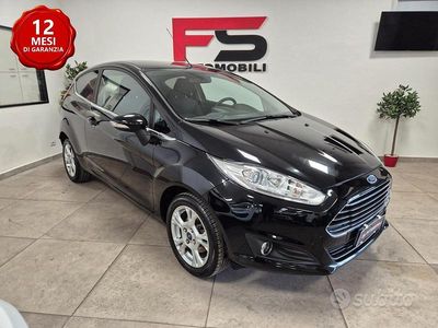 Usata Ford Fiesta 95 CV (69 kW) 2017 Nero Berlina