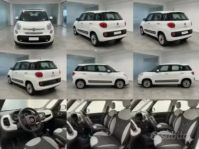 Begagnad Fiat 500L Pop 95 HK (69 kW) 2016 Vit Minibuss