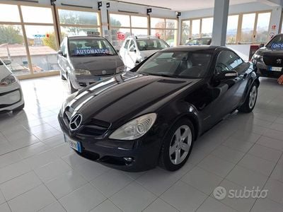Usata Mercedes SLK200 163 CV (119 kW) 2005 Nero Cabrio