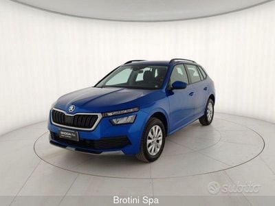 Usata Skoda Kamiq Ambition 95 CV (69 kW) 2022 Blu SUV