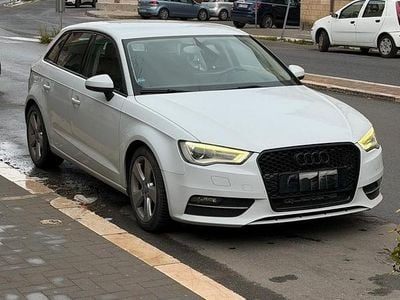Usata Audi A3 105 CV (77 kW) 2013 Bianco Berlina