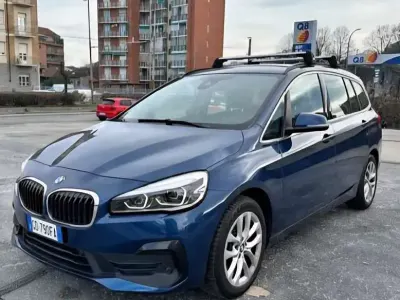 Usata BMW 218 Active Tourer Sport Line 150 CV (110 kW) 2021 Blu/azzurro Monovolume