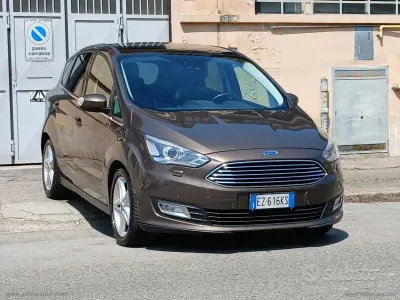 Usata Ford C-MAX Titanium X 125 CV (91 kW) 2015 Marrone Monovolume