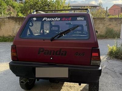 Usata Fiat Panda 4x4 54 CV (39 kW) 1996 Rosso Utilitaria
