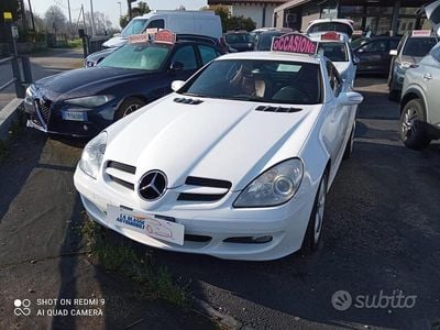 Usata Mercedes SLK200 163 CV (119 kW) 2005 Bianco Cabrio