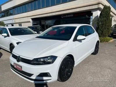 Usata VW Polo Trendline 90 CV (66 kW) 2021 Bianco Utilitaria