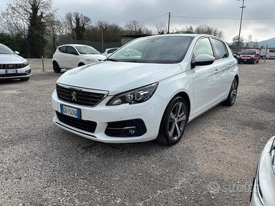 Usata Peugeot 308 131 CV (96 kW) 2020 Bianco Berlina