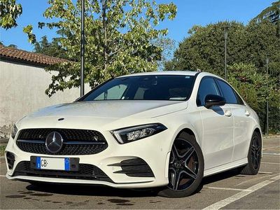 Usata Mercedes A180 Premium 116 CV (85 kW) 2020 Bianco Berlina