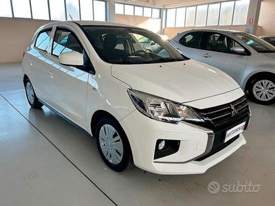 Usata Mitsubishi Space Star Intense 71 CV (52 kW) 2021 Bianco Utilitaria