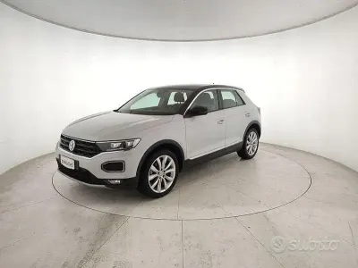 Usata VW T-Roc Style 150 CV (110 kW) 2019 Bianco SUV