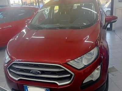 Usata Ford Ecosport 100 CV (73 kW) 2018 Rosso SUV