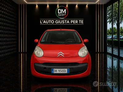 Usata Citroën C1 68 CV (50 kW) 2007 Rosso Utilitaria