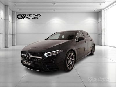 Usata Mercedes A200 Premium 163 CV (119 kW) 2021 Nero Berlina