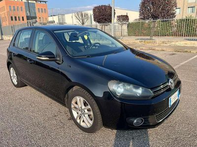 Usata VW Golf VI Highline 105 CV (77 kW) 2011 Nero Utilitaria