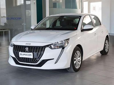 Usata Peugeot 208 Active 102 CV (75 kW) 2021 Bianco Utilitaria