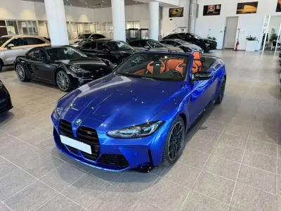Usata BMW M4 Cabriolet Competition Edition 510 CV (375 kW) 2023 Blu/azzurro Cabrio