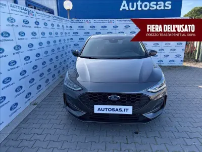 Usata Ford Focus ST-Line 125 CV (91 kW) 2022 Grigio metallizzato Berlina