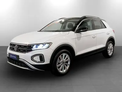 Nuova VW T-Roc Edition 150 CV (110 kW) 2025 Pure white nero SUV