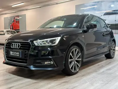 Begagnad Audi A1 S-Line 90 HK (66 kW) 2016 Svart Halvkombi