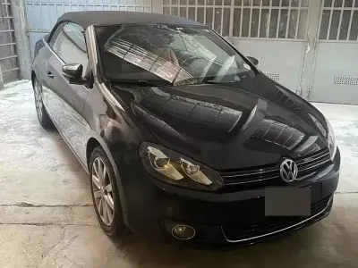 Usata VW Golf Cabriolet 105 CV (77 kW) 2011 Nero Cabrio