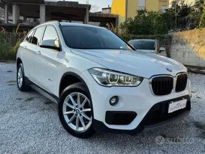 Usata BMW X1 xLine 116 CV (85 kW) 2017 Bianco SUV