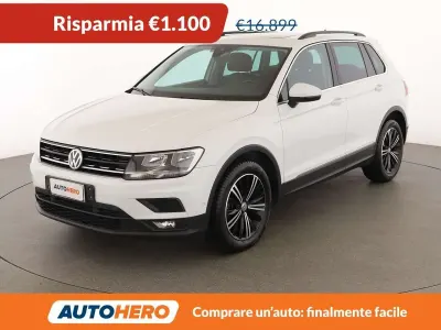 Usata VW Tiguan Style 150 CV (110 kW) 2017 Bianco SUV