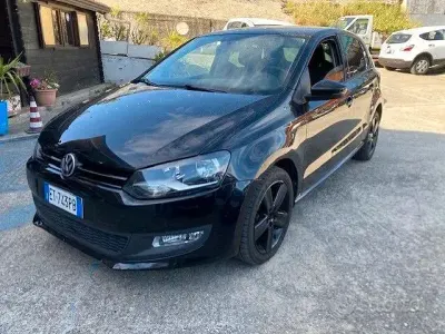 Usata VW Polo Trendline 75 CV (55 kW) 2013 Nero Utilitaria