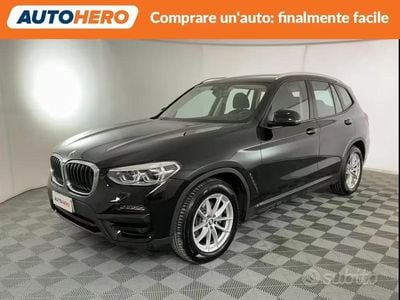 Begagnad BMW X3 Advantage 190 HK (139 kW) 2021 Svart SUV
