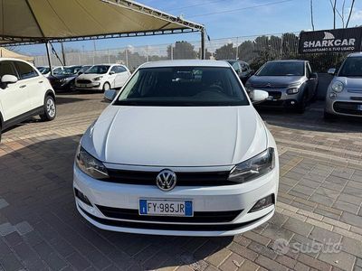 Usata VW Polo Comfortline 95 CV (69 kW) 2019 Bianco Utilitaria