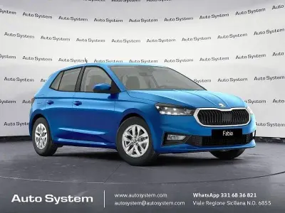 Nuova Skoda Fabia 95 CV (69 kW) 2026 Blu Utilitaria