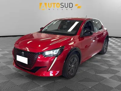 Käytetty Peugeot e-208 Allure 100 kW (136 HP) 2023 Punainen Viistoperä