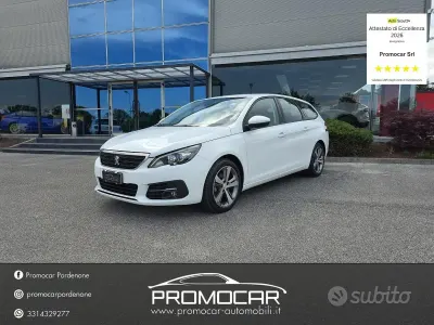 Usata Peugeot 308 SW Active 131 CV (96 kW) 2020 Bianco Station wagon