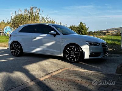 Usata Audi A3 S-Line 150 CV (110 kW) 2015 Bianco Berlina