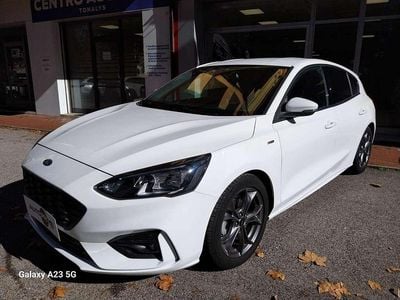 Bianco Usata 2021 Ford Focus ST-Line Berlina | 19.800 € (Buon prezzo)