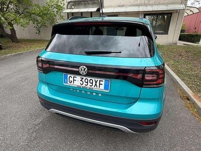 Usata VW T-Cross Style 116 CV (85 kW) 2020 Verde SUV