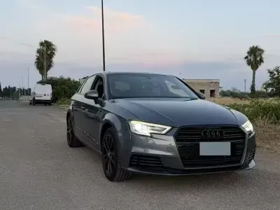 Usata Audi A3 150 CV (110 kW) 2017 Nero Berlina