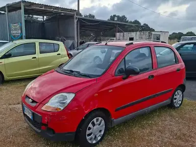Begagnad Chevrolet Matiz 52 HK (38 kW) 2007 Röd Halvkombi