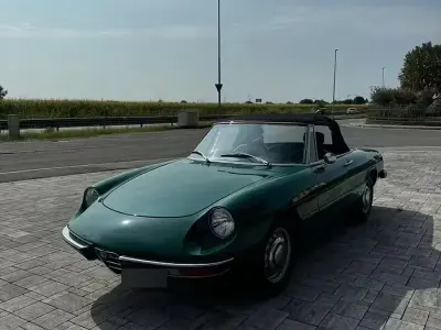 Usata Alfa Romeo Spider 1970 Verde Cabrio