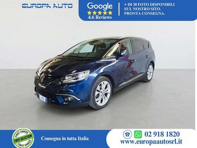 Usata Renault Grand Scénic IV Intens 110 CV (80 kW) 2017 Blu/azzurro Monovolume