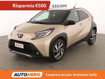 Usata Toyota Aygo X Lounge 72 CV (52 kW) 2022 Beige SUV