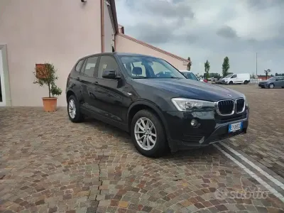 Usata BMW X3 190 CV (139 kW) 2015 Nero SUV