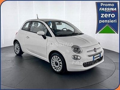 Usata Fiat 500 Lounge 69 CV (50 kW) 2020 Bianco Utilitaria