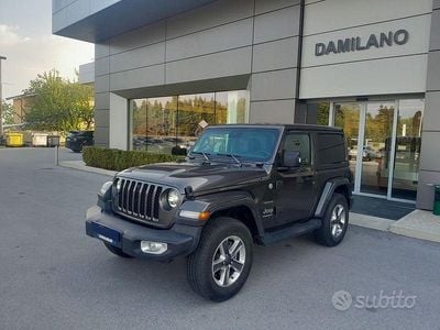 Usata Jeep Wrangler Sahara 272 CV (200 kW) 2021 Grigio SUV