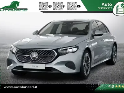 Usata Mercedes E300 Avantgarde 204 CV (150 kW) 2025 Grigio Berlina